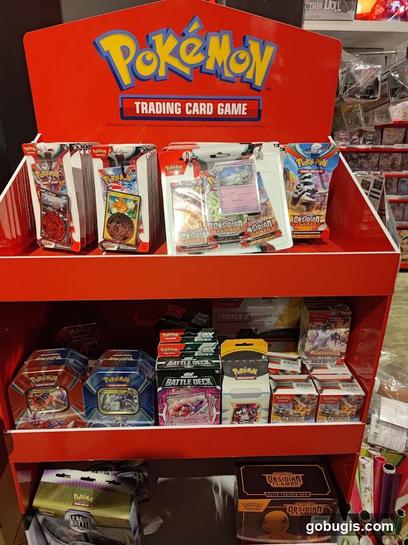 Pokemon Trading Card Game Display