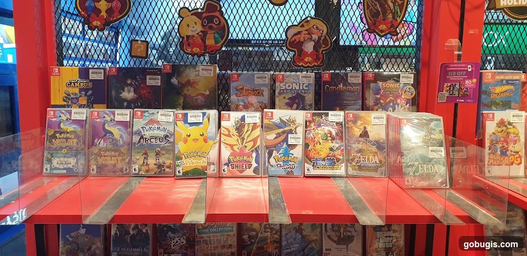 Nintendo Switch Games Display