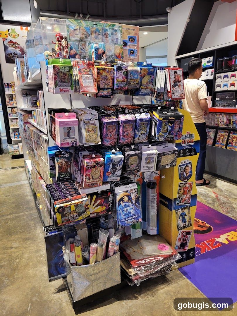 Trading Card Store Display