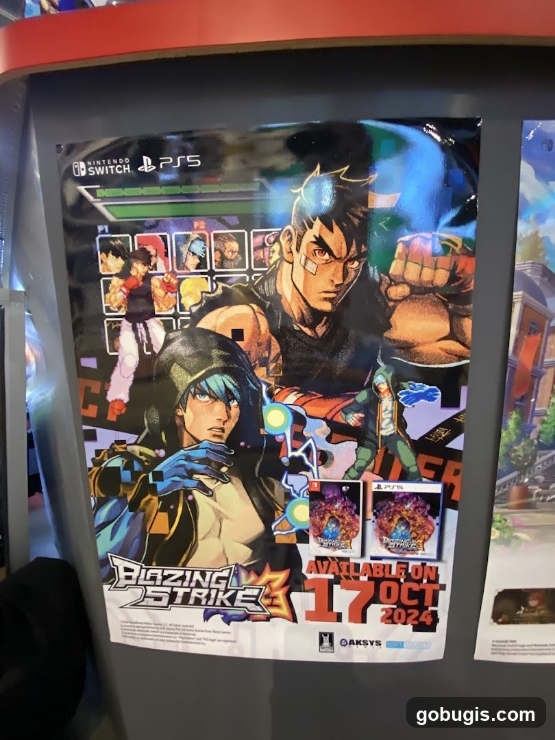 Blazing Strike Game Poster