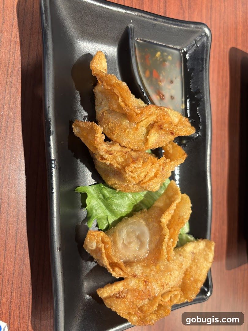 Fried Wontons with Dipping Sauce