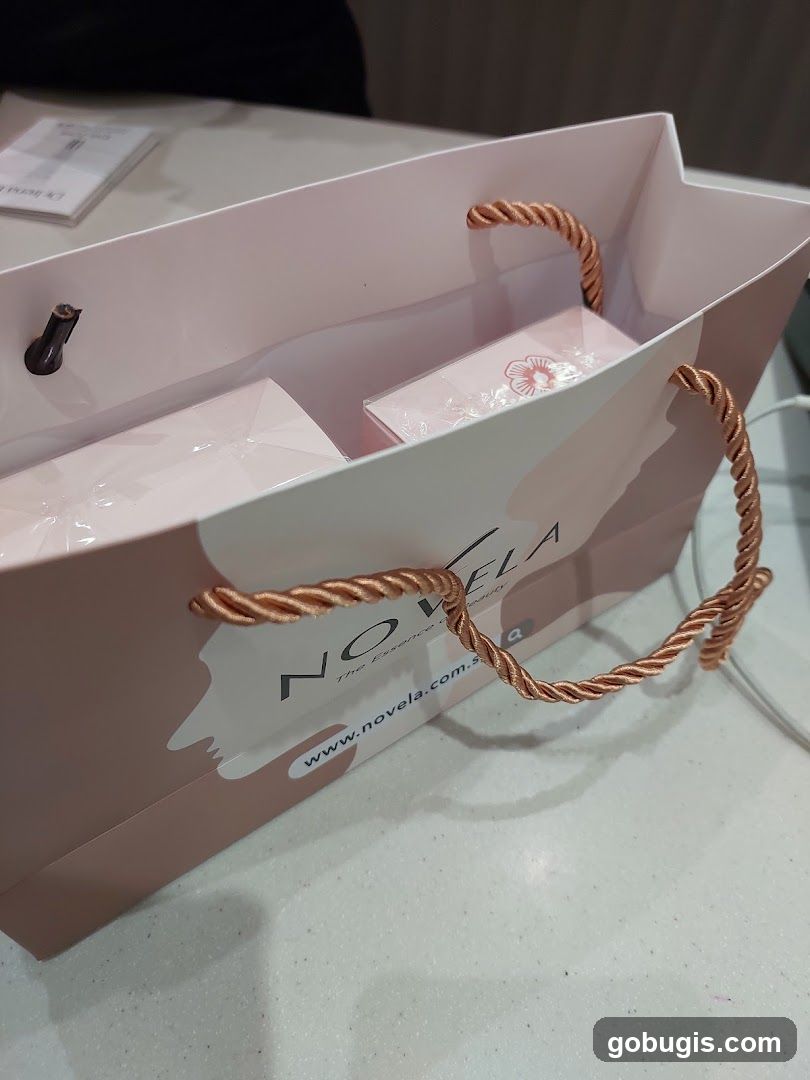 Shopping Bag with Products