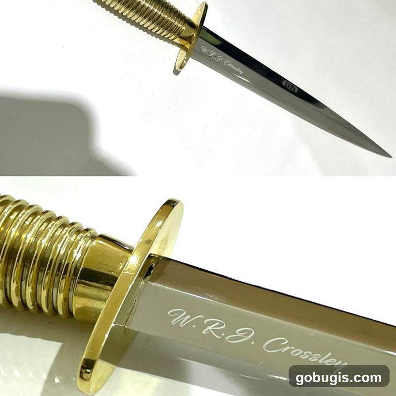 Engraved Dagger