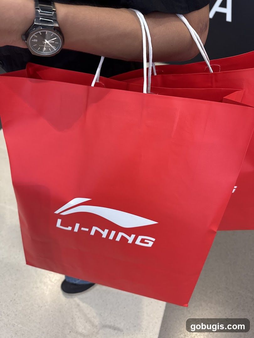 Li-Ning Shopping Bags