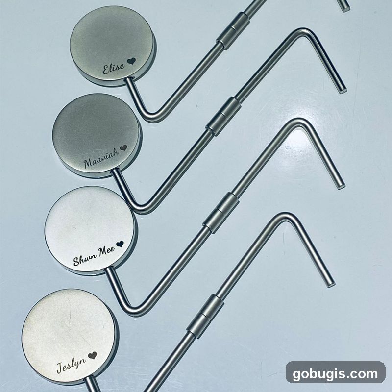 Personalized Bag Hooks