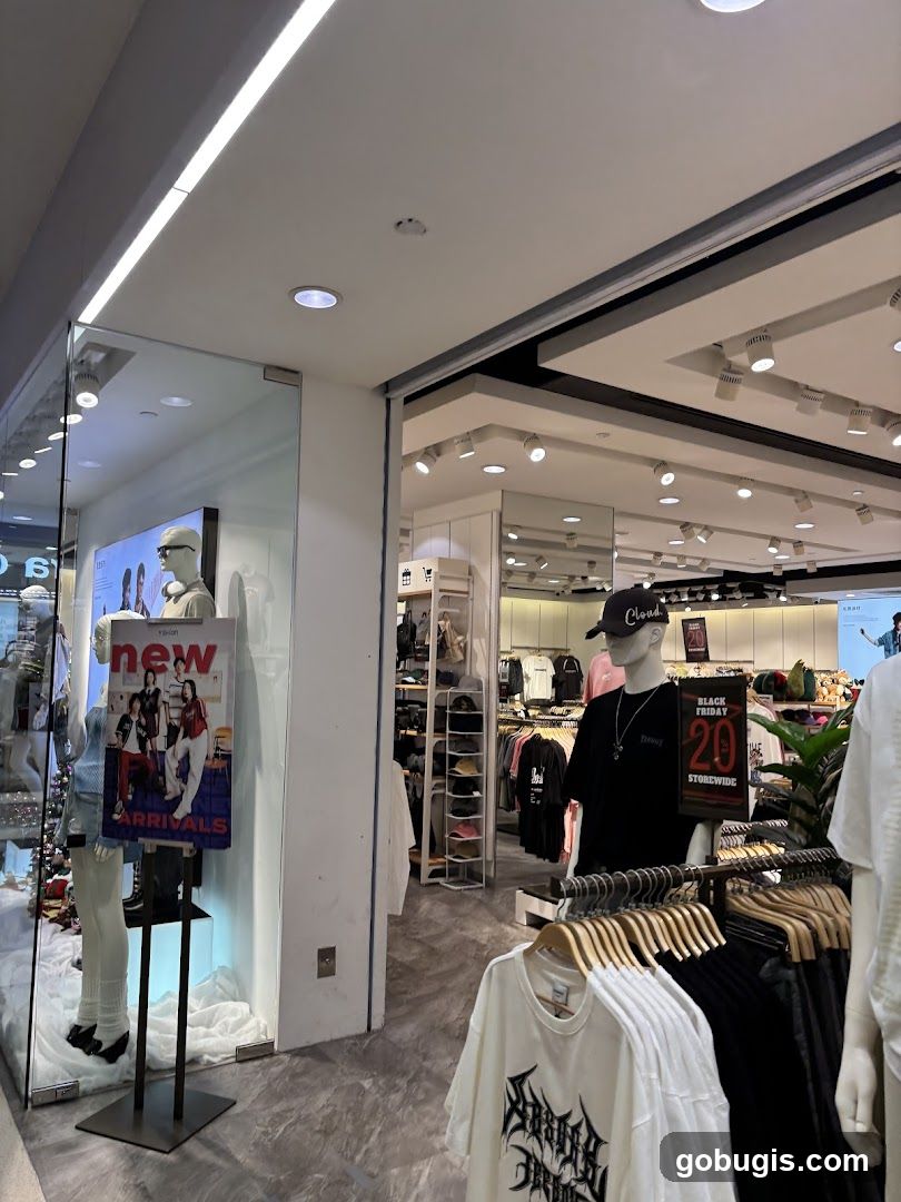 Clothing Store Interior