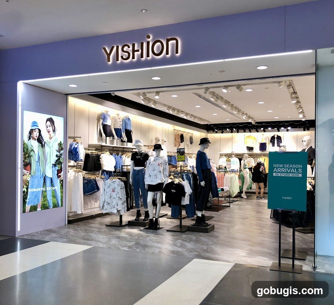 YISHION @ Bugis+