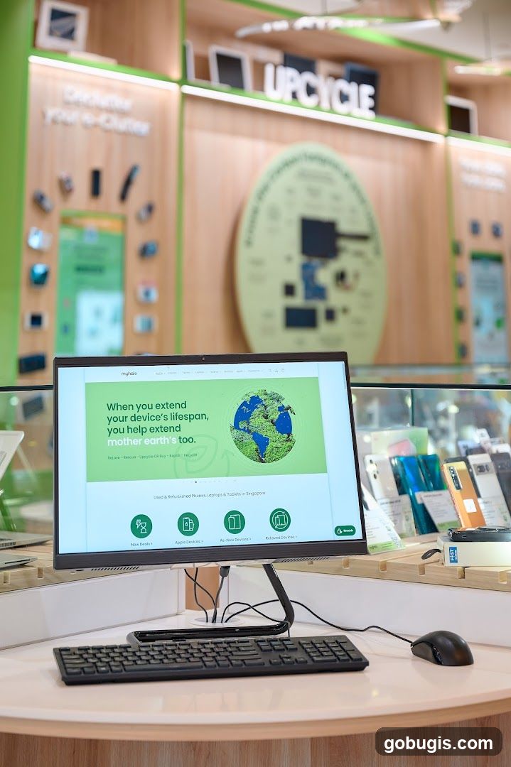 Electronics Store Display