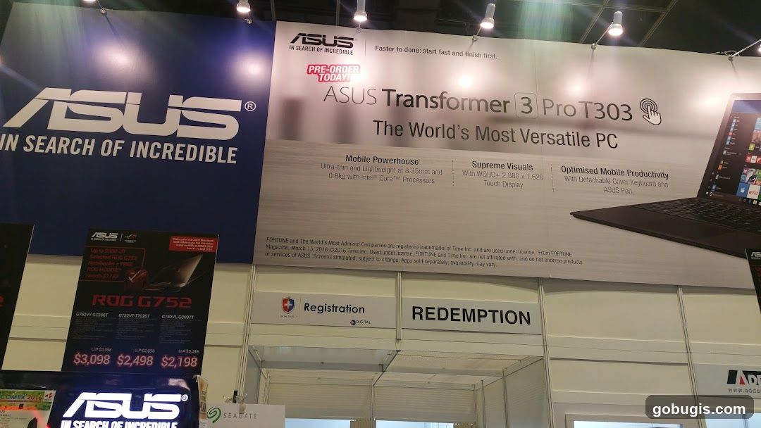 ASUS Transformer 3 Pro T303 Advertisement