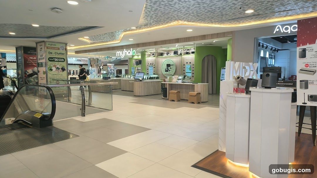 Electronics Store Interior