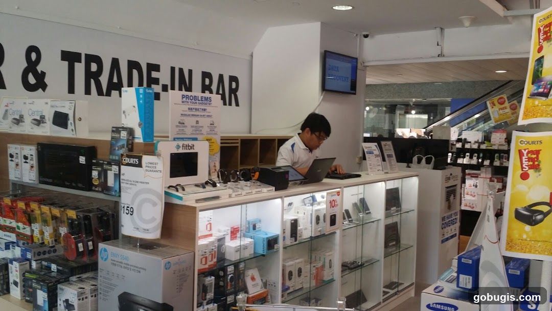 Electronics Store Interior