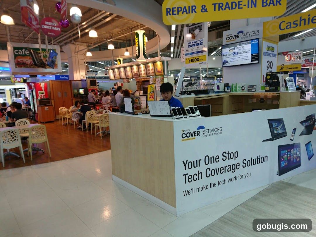 Tech Repair and Trade-In Counter