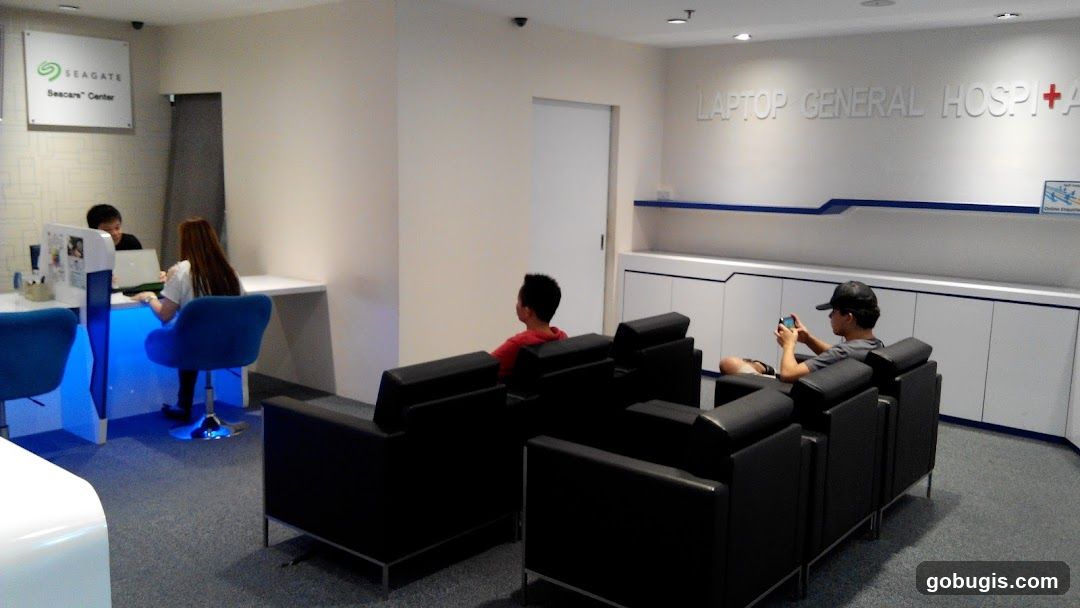 Seagate Service Center Waiting Area