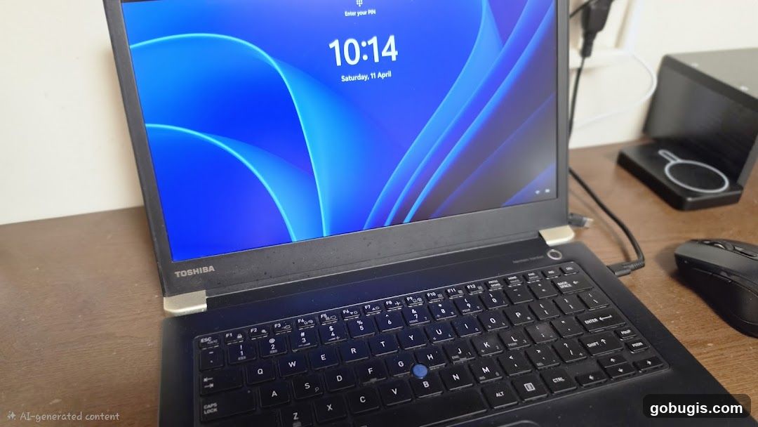 Toshiba Laptop Lock Screen