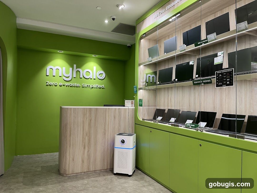Electronics Store Interior