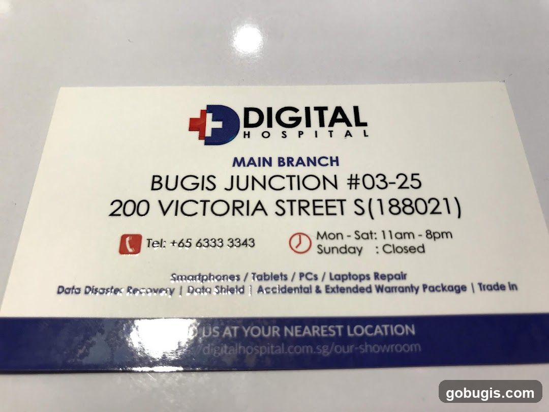 Digital Hospital Business Card