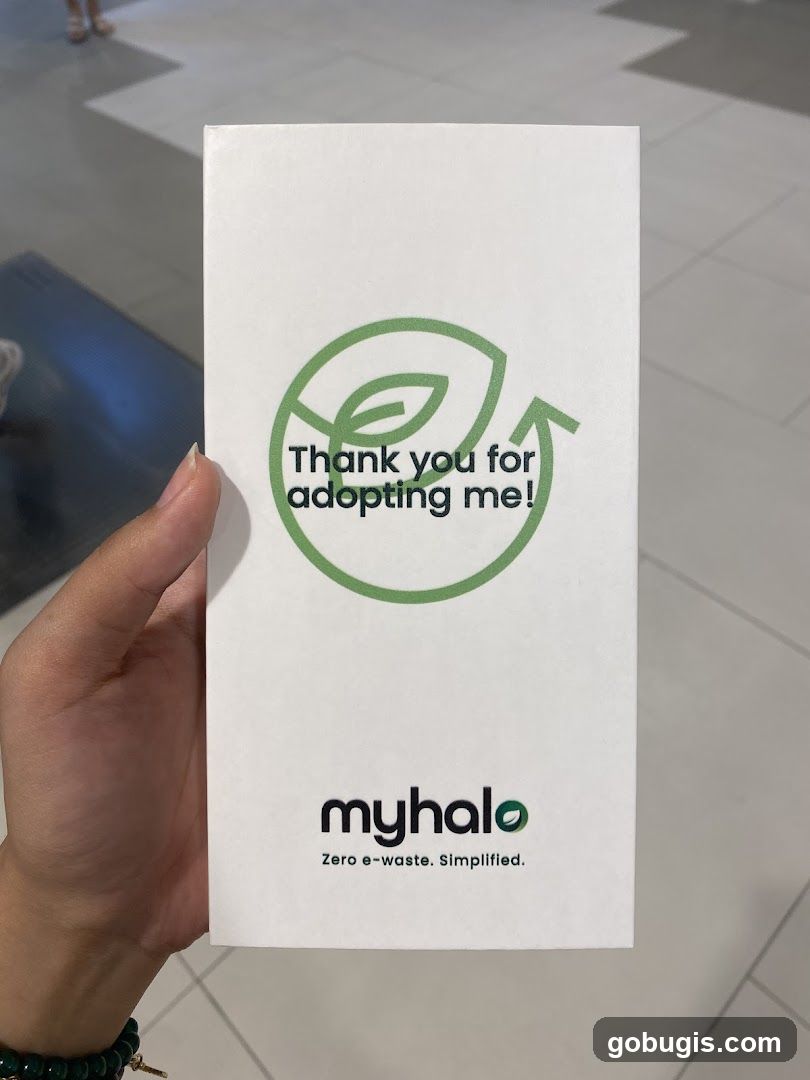 Myhalo adoption card