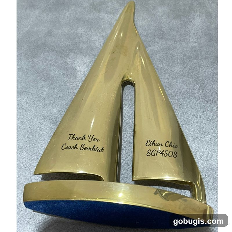 Sailboat Trophy