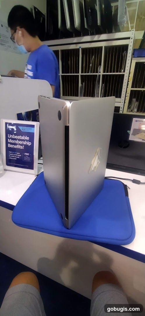 Laptop on Display