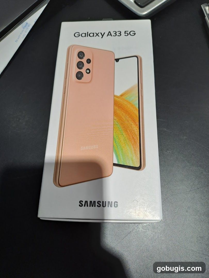 Samsung Galaxy A33 5G Box