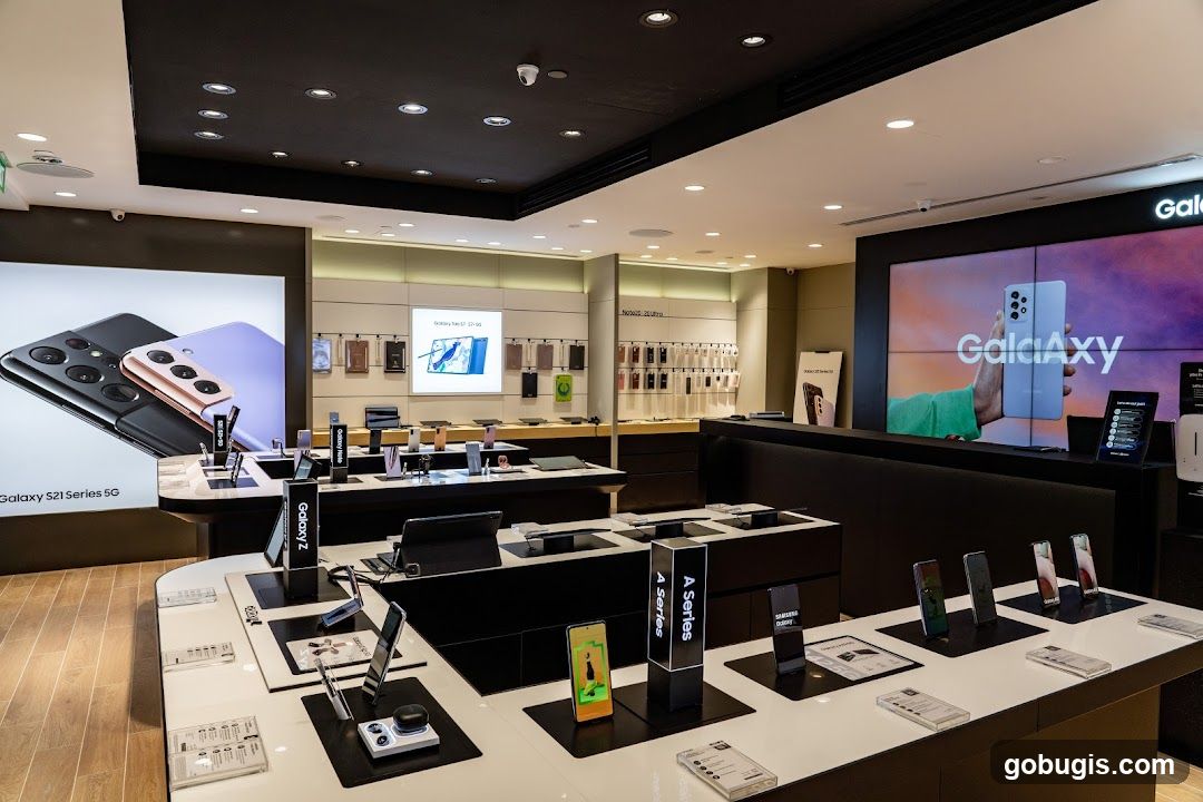 Samsung Store Interior