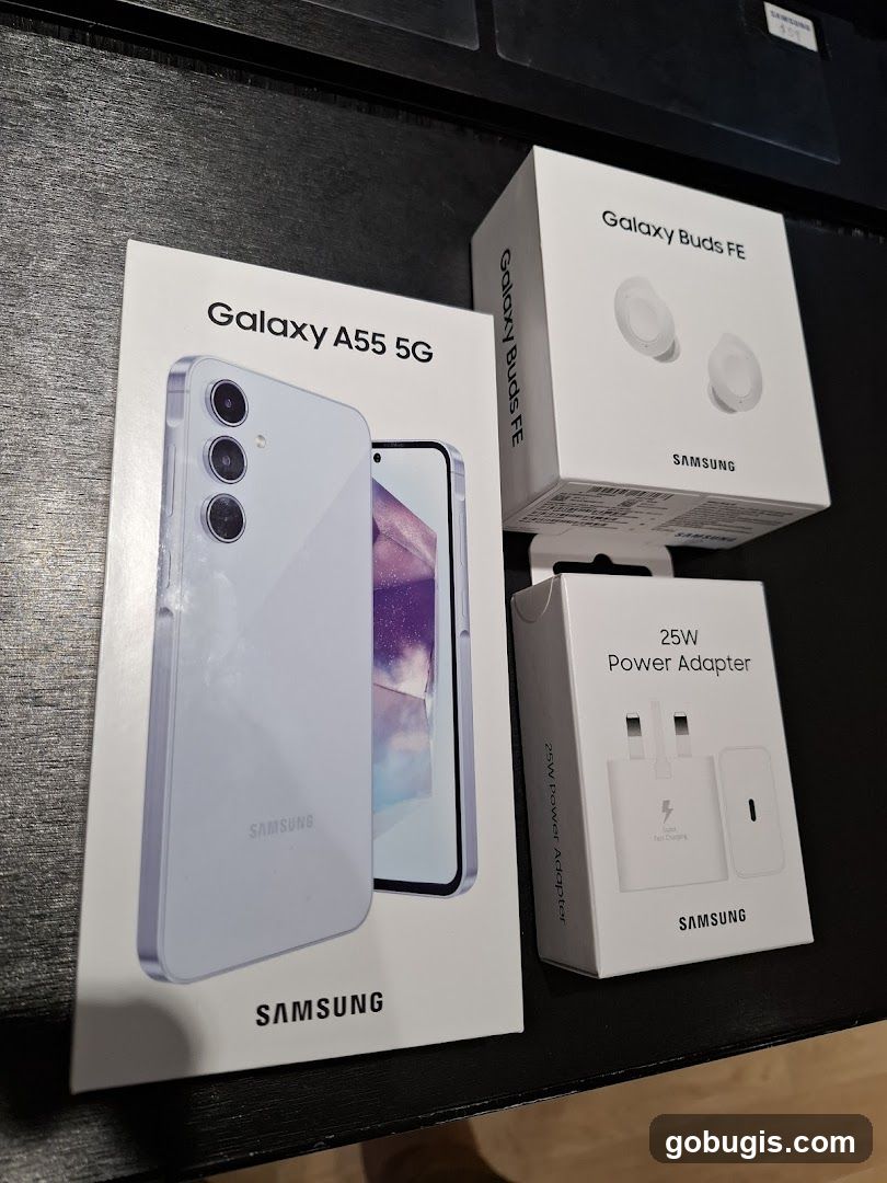 Samsung Galaxy A55 5G Bundle