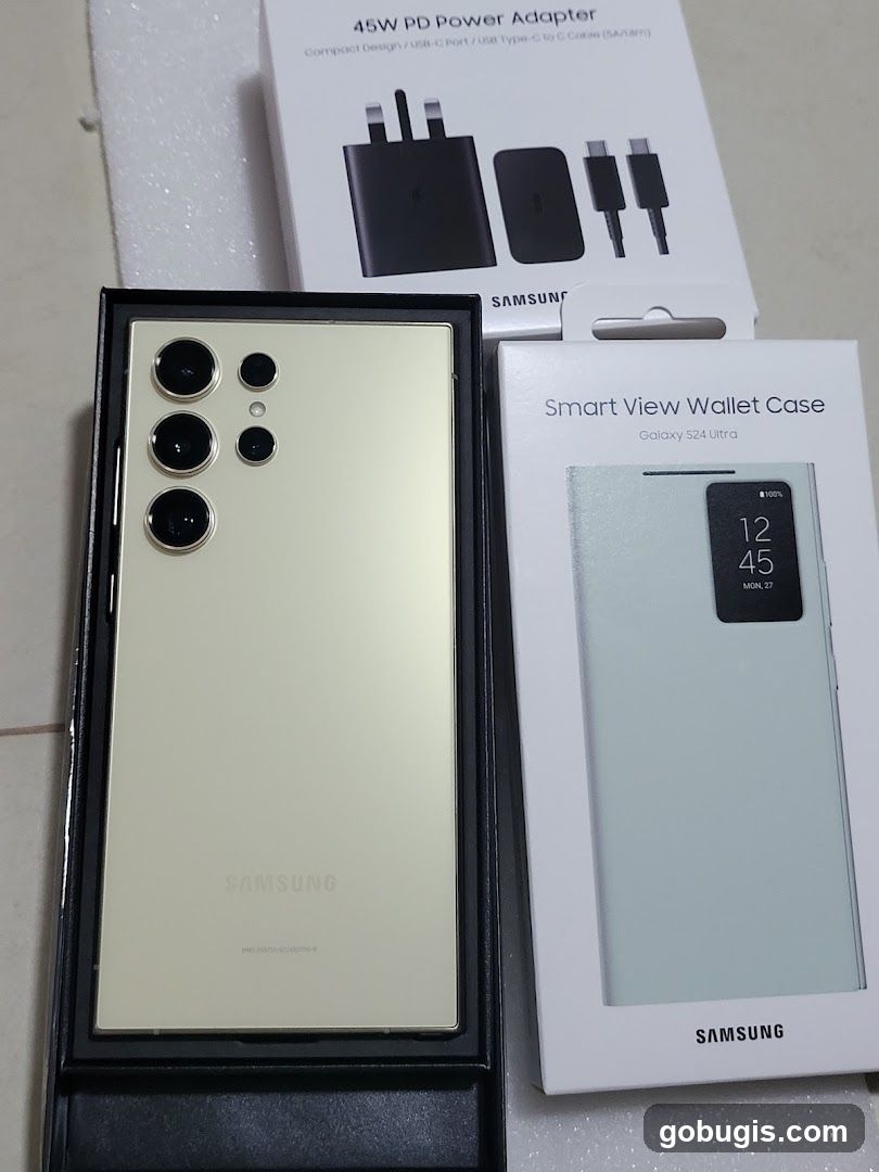 Samsung Galaxy S24 Ultra and Accessories