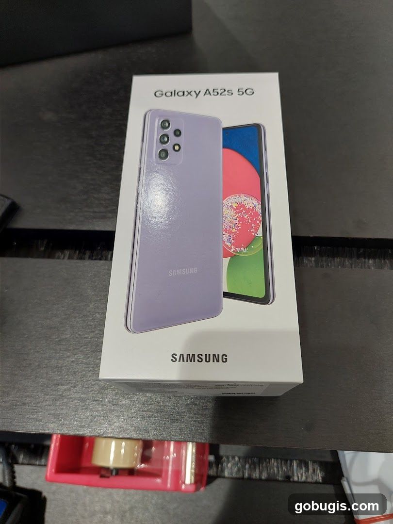 Samsung Galaxy A52s 5G Box