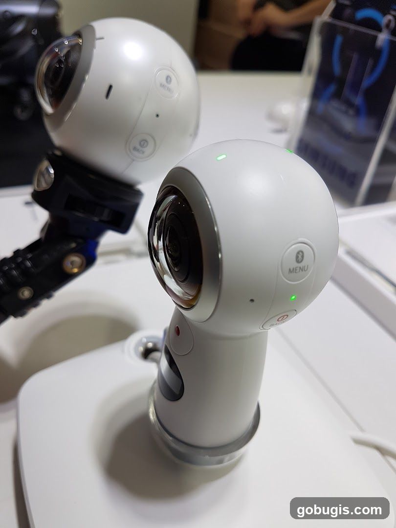 360 Cameras on Display