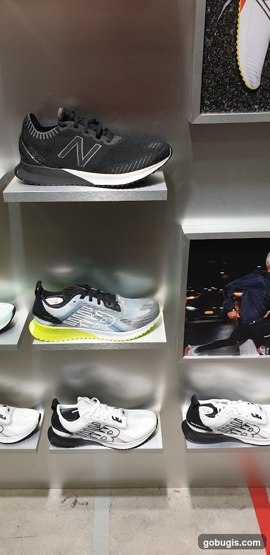 New Balance Running Shoes Display