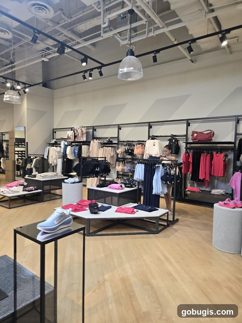Athletic Apparel Store Interior