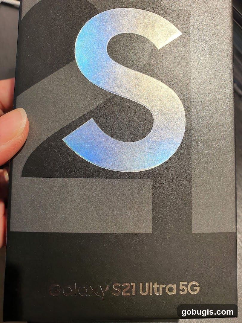 Samsung Galaxy S21 Ultra 5G Box