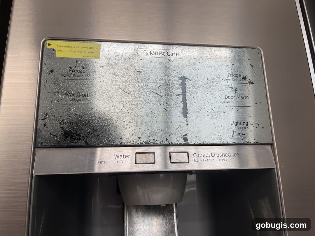 Refrigerator Control Panel