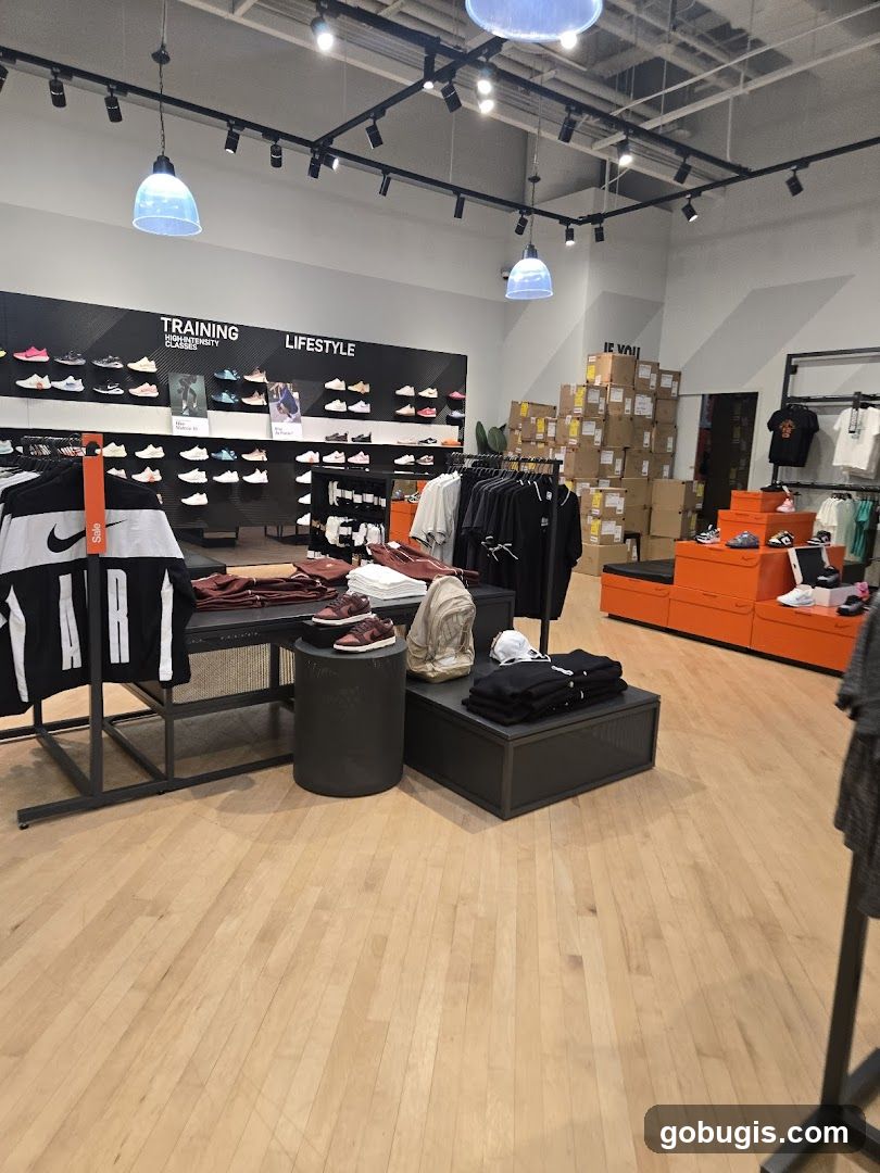 Nike Store Interior