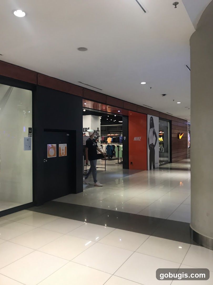 Nike Store Interior