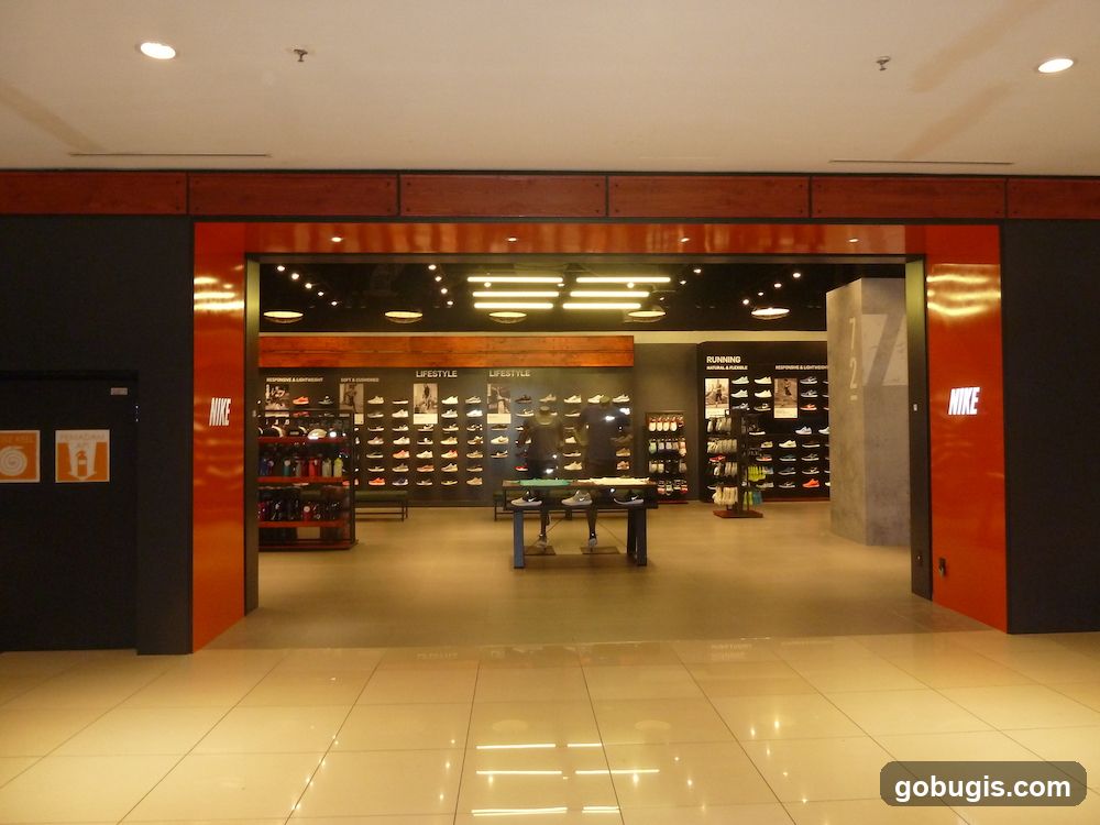 Nike Shoe Display