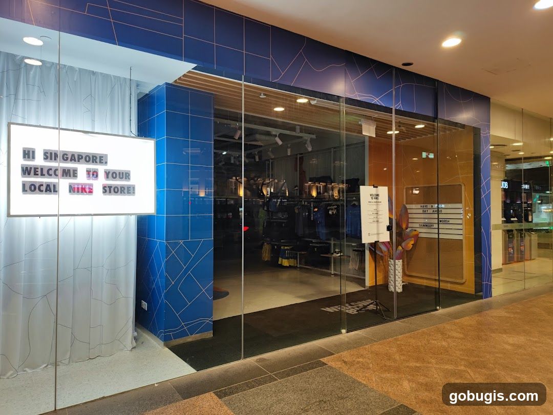 Nike Store Entrance