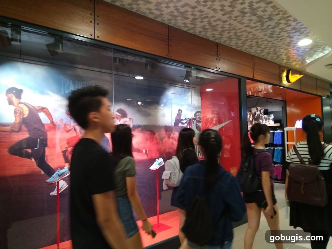 Nike Store Entrance