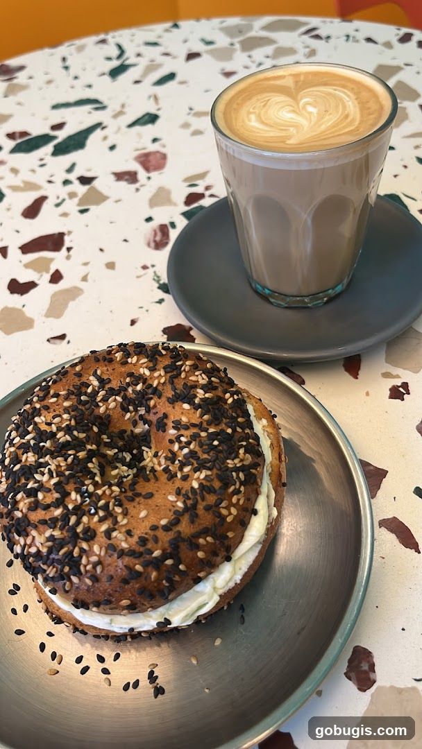Bagel and Coffee