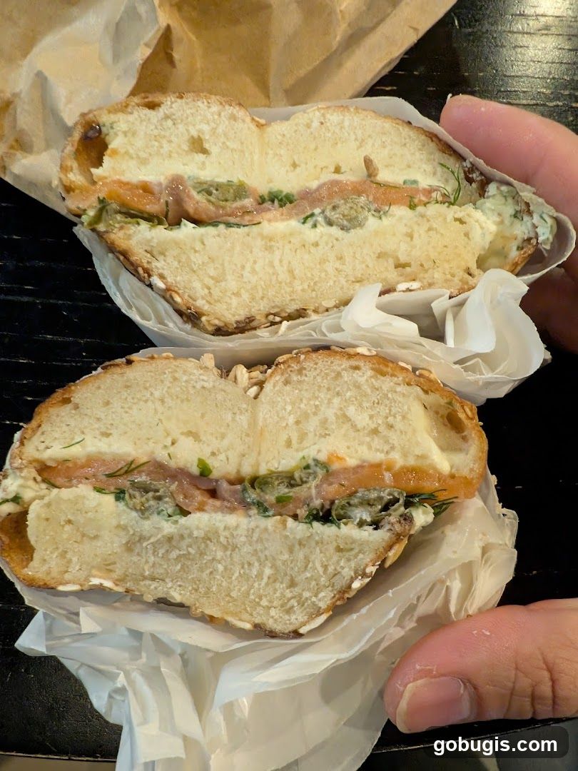 Bagel with Smoked Salmon