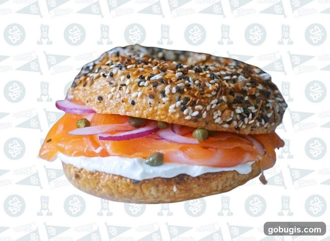 Smoked Salmon Bagel