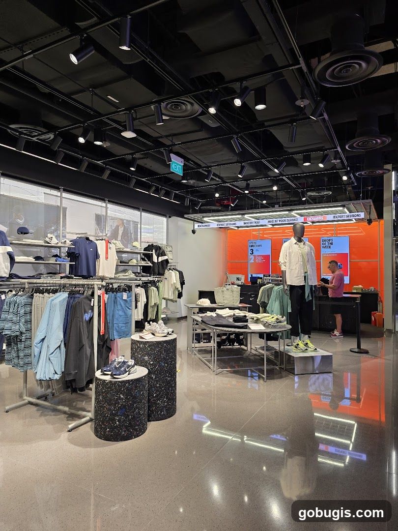 Sportswear Store Interior