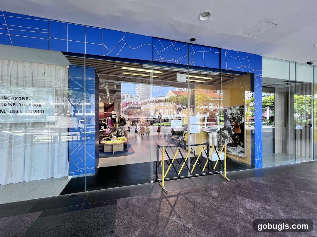 Nike Store Entrance
