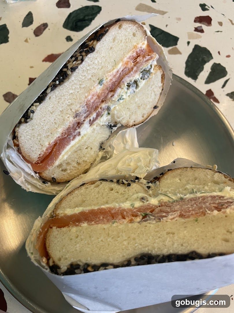 Smoked Salmon Bagel