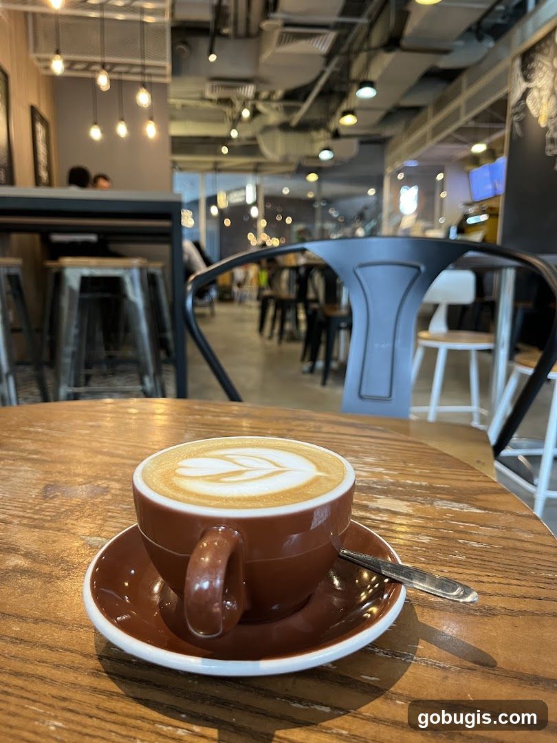 Coffee with Latte Art