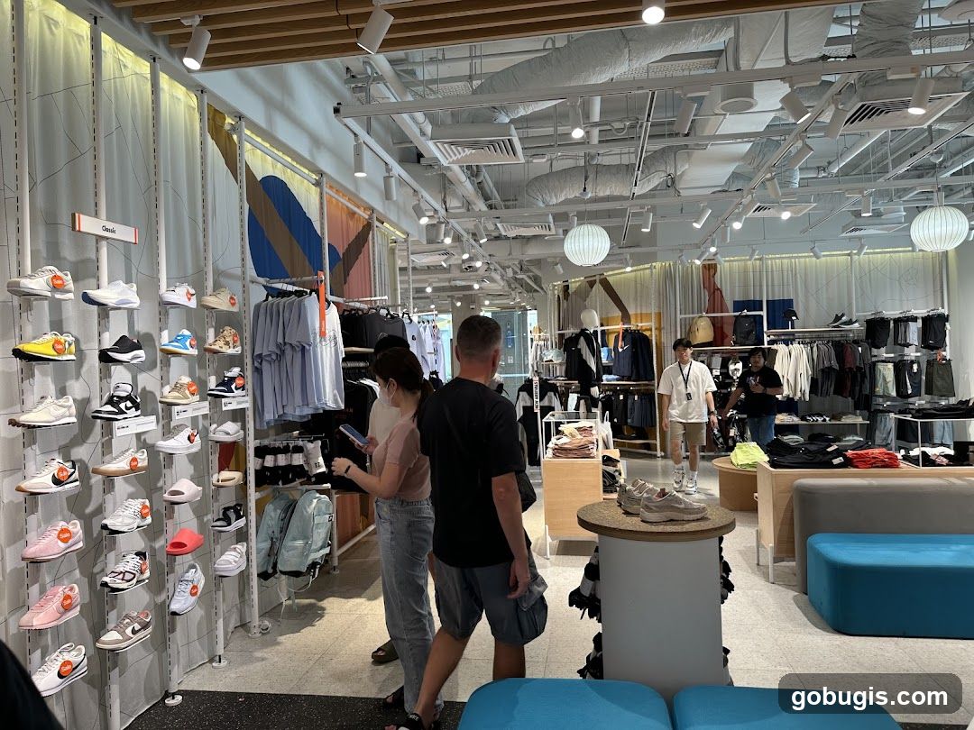 Shoe and Apparel Store Interior