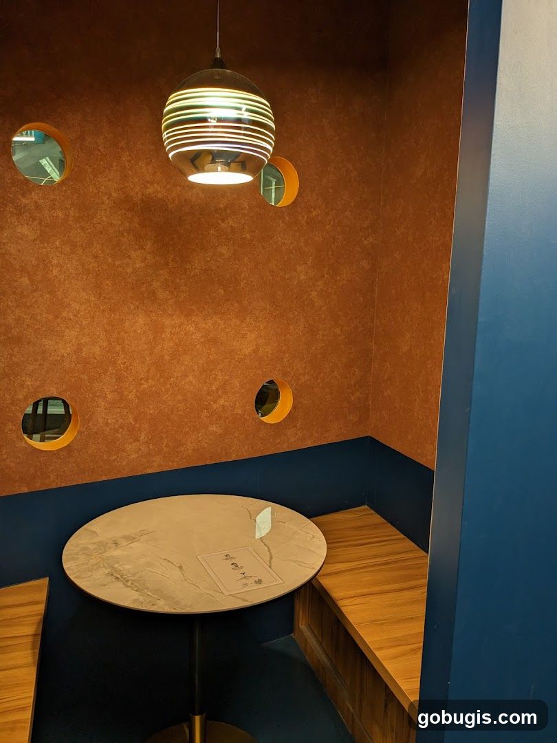 Cozy Booth Seating Area