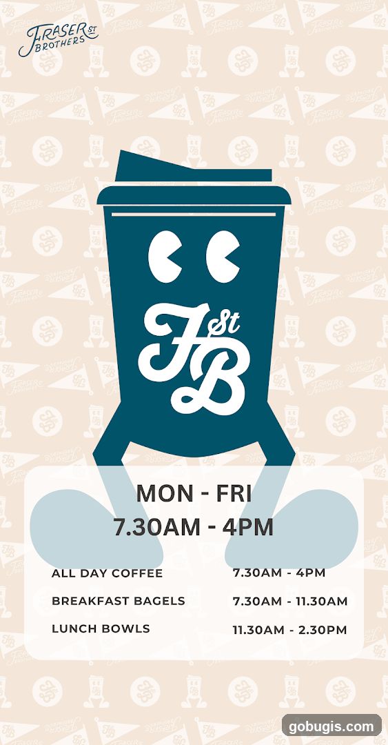 Fraser St Brothers Menu