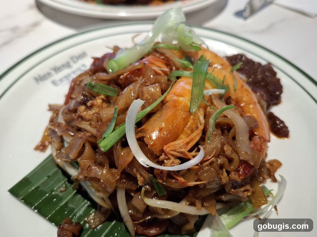 Char Kway Teow with Prawns