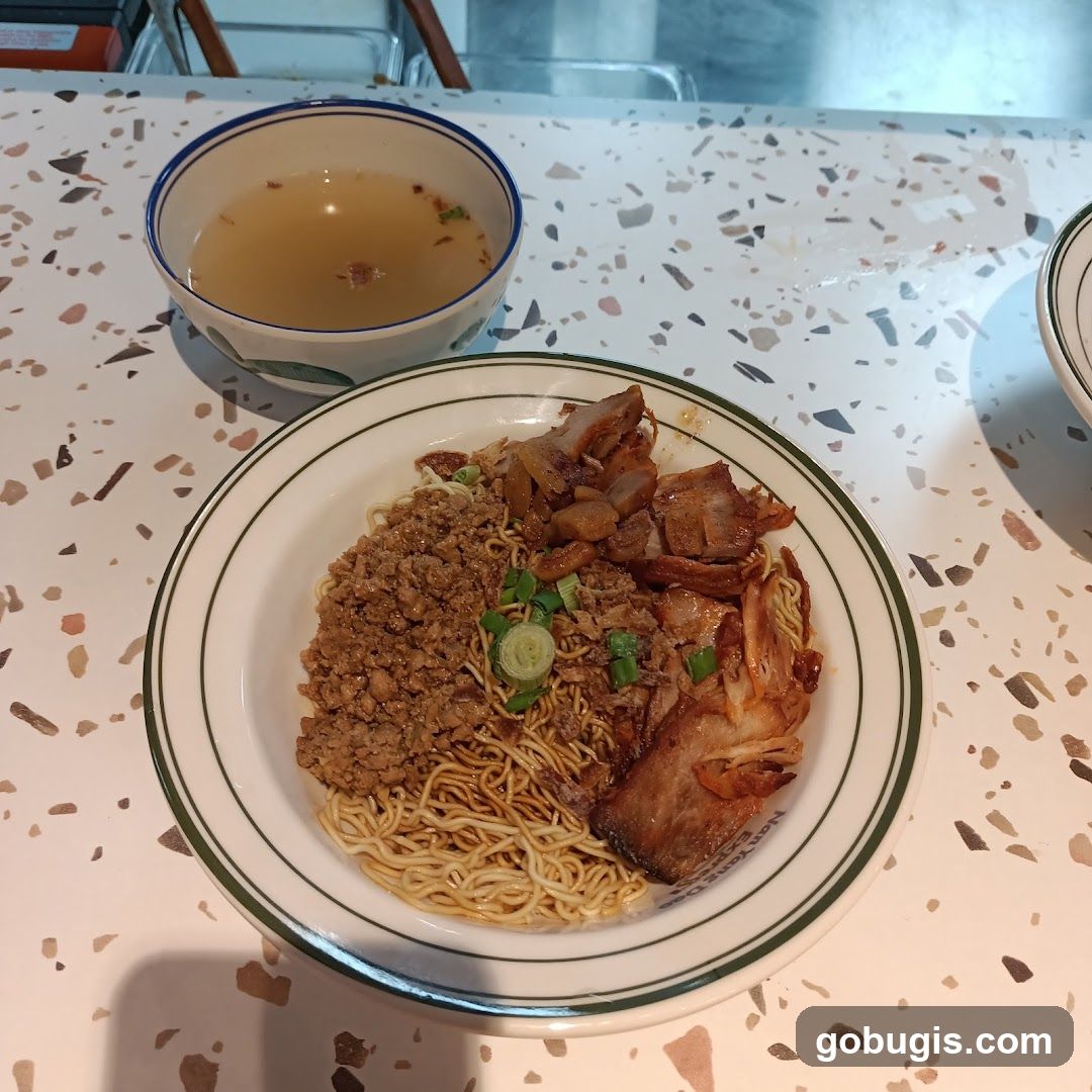 Noodles with Meat and Broth